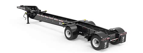 drop frame tank chassis|Pioneer 43′ Drop Frame Tandem Tank Container Chassis.
